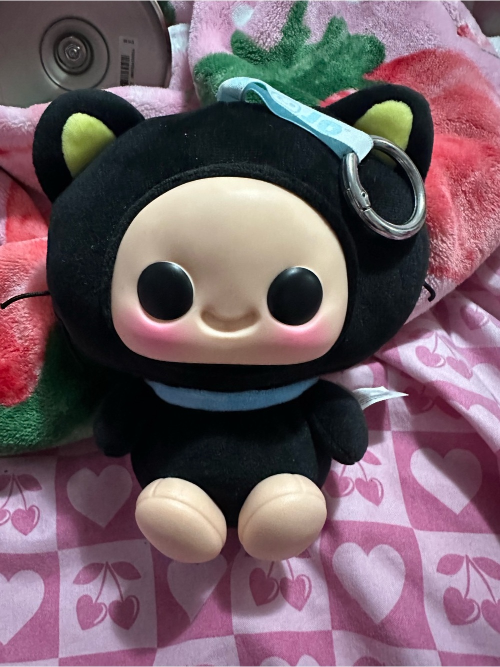 Chococat plush keychain